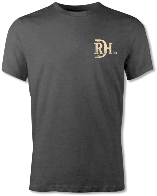 Red Dirt Hat Co Asphalt Big Buck Tee