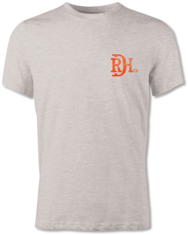 Red Dirt Hat Co Silver Heather Jackalope Trail Tee
