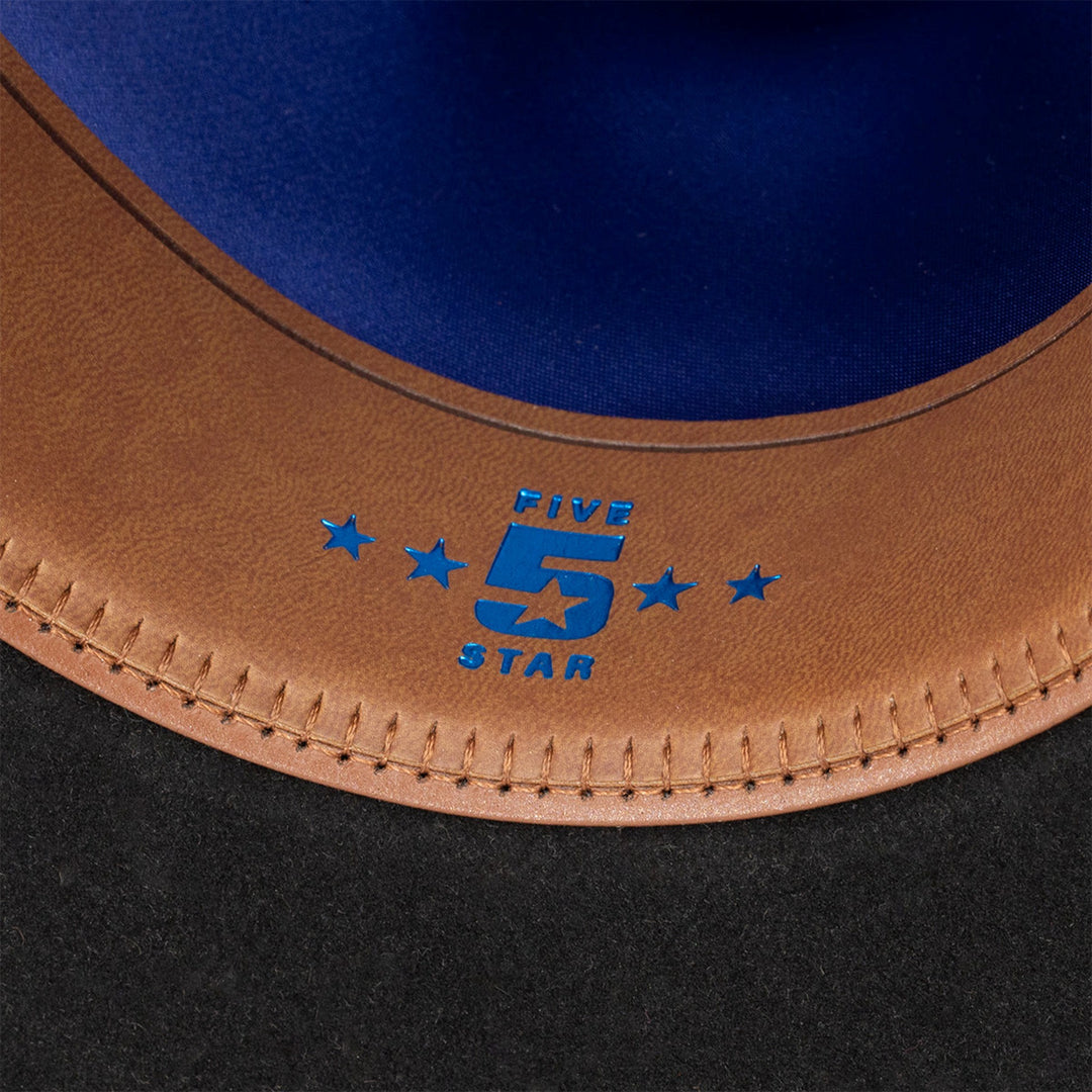 Resistol Black Five Star Felt Hat