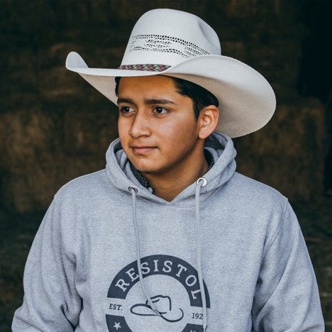 Resistol Hooey Bronc Straw Cowboy Hat