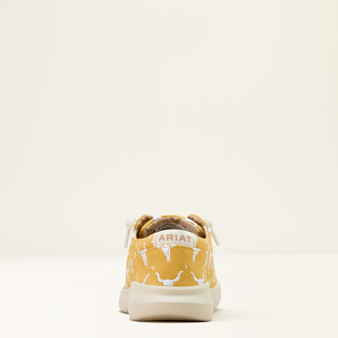 Ariat Women's Mustard Steerhead Doodle Hilo Shoe