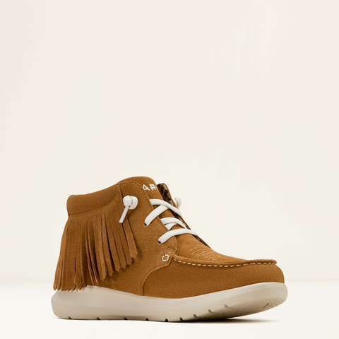 Ariat Women's Wheat Suede Fringe High Top Hilo Shoe