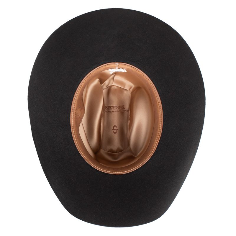 Stetson Black 4X Apache Felt Cowboy Hat