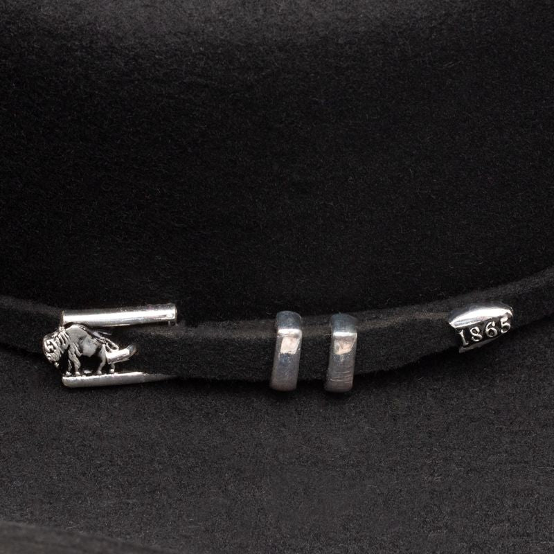 Stetson Black 4X Apache Felt Cowboy Hat