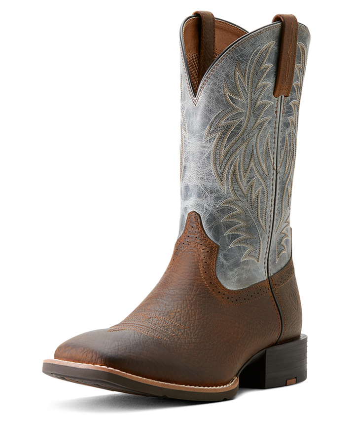 Ariat Men's Glacier Blue Sport Wide Square Toe Cowboy Boot