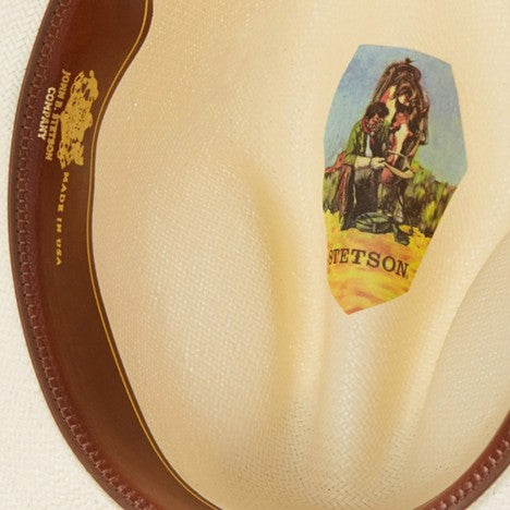 Stetson Natural Broken Bow Straw Hat