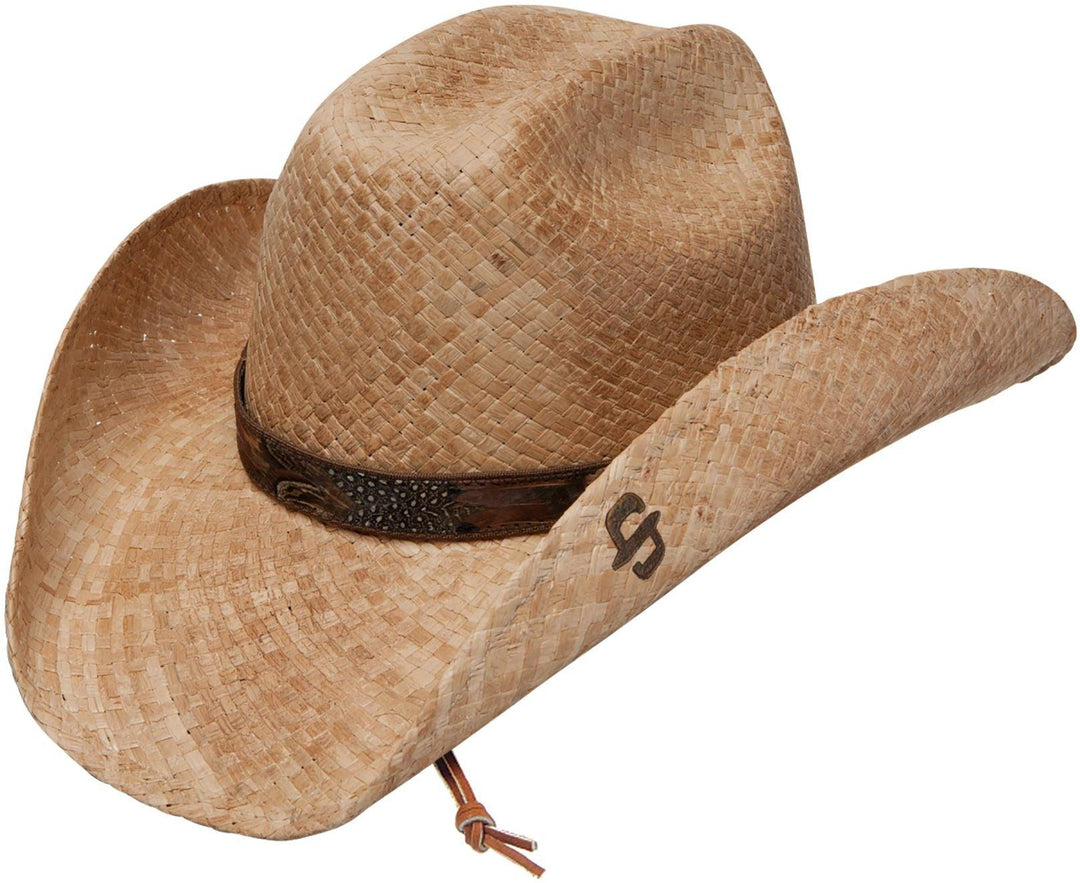 Stetson Brown Tea Stain River Run Straw Hat