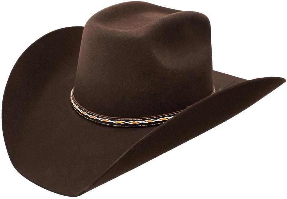 Stetson Chocolate Square Cowboy Hat