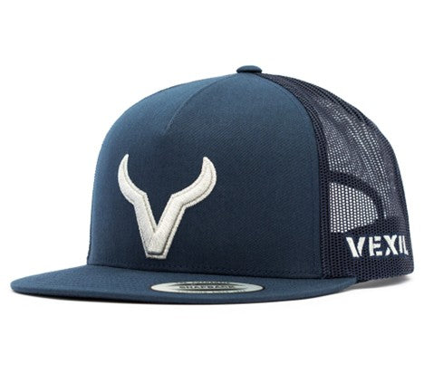 Vexil Silver Icon Navy Hat - West 20 Saddle Co.