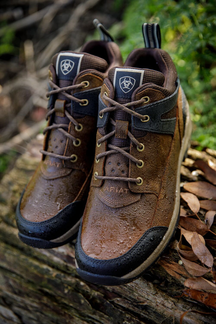 Ariat Men's Dark Chocolate Terrain Trek Waterproof Boot