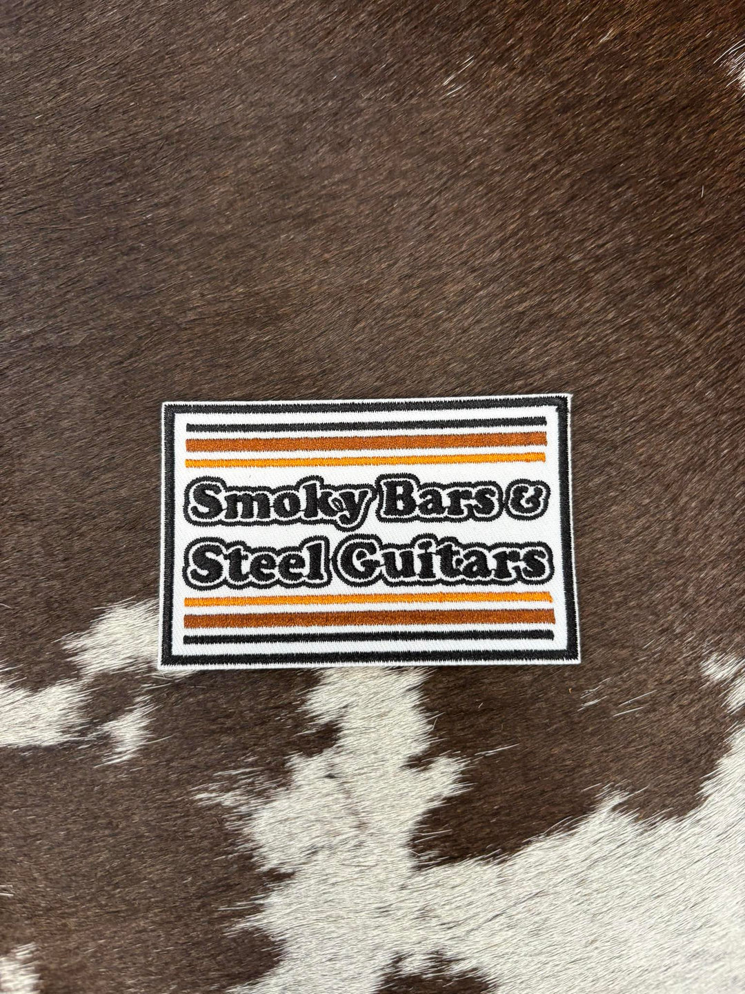 Rodeo Hippie Smoky Bars and Steel Guitars Patch