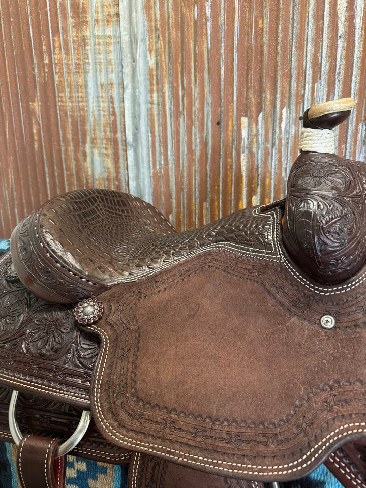 Scott Thomas Custom Exotic Gator Calf Roper