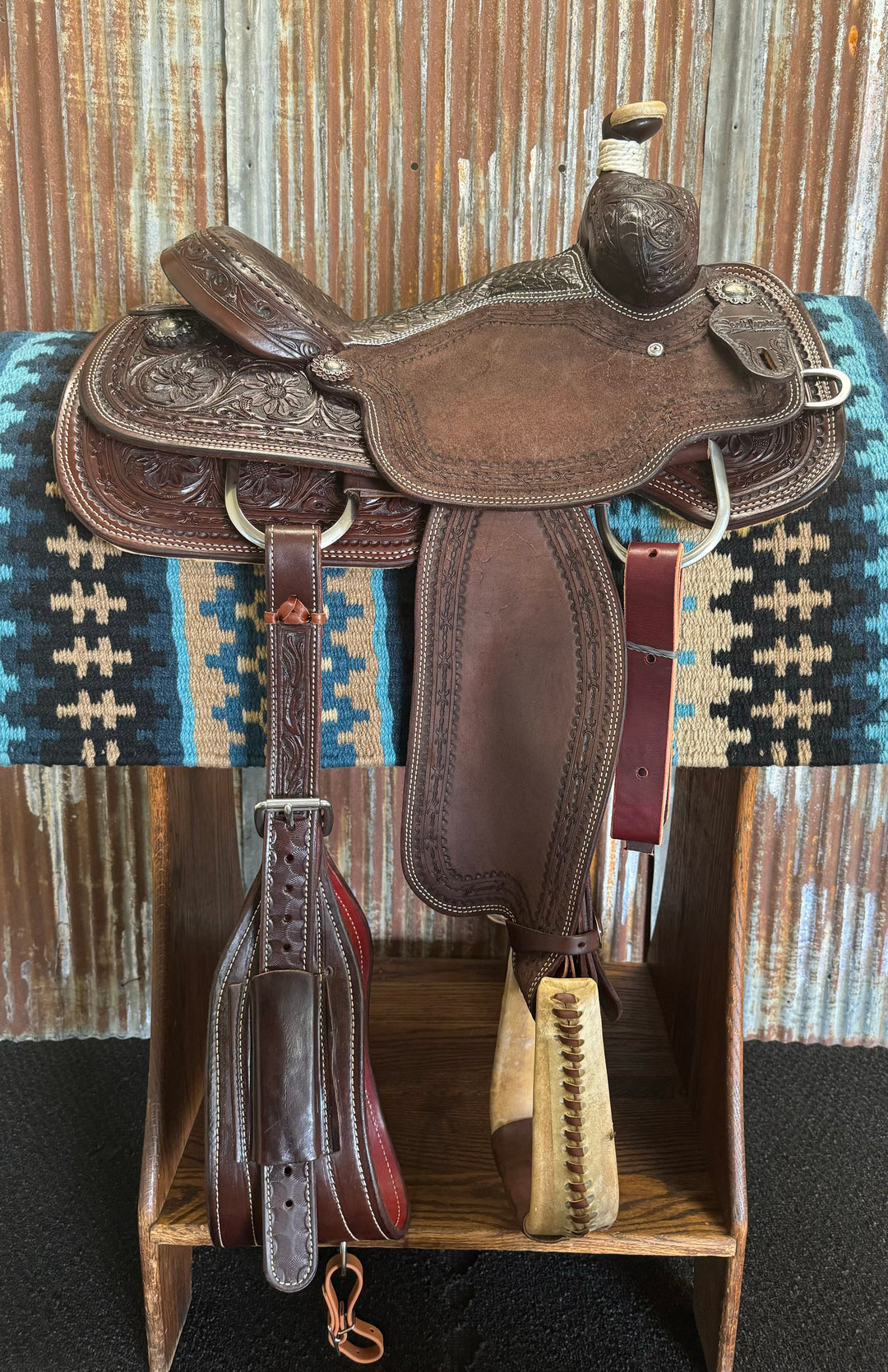 Scott Thomas Custom Exotic Gator Calf Roper