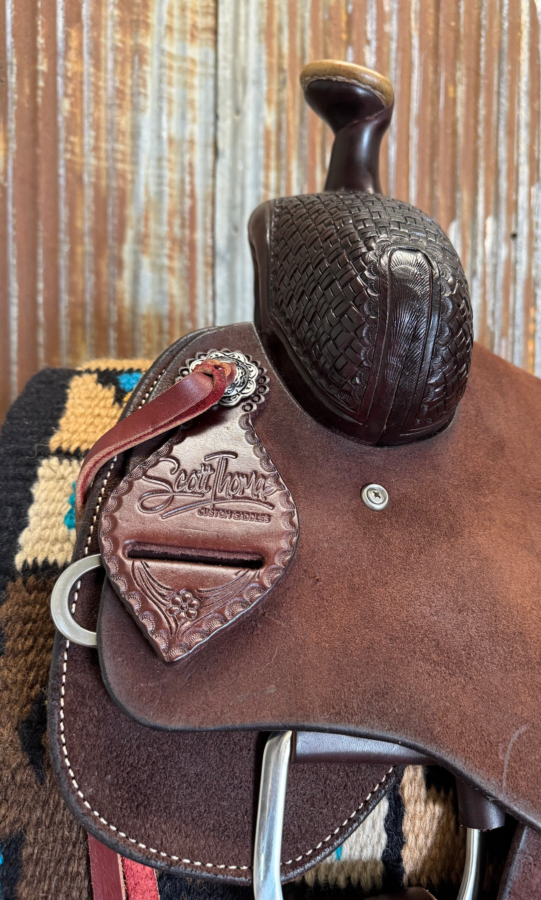 Scott Thomas Custom Heavy Oiled Chocolate Association Rancher