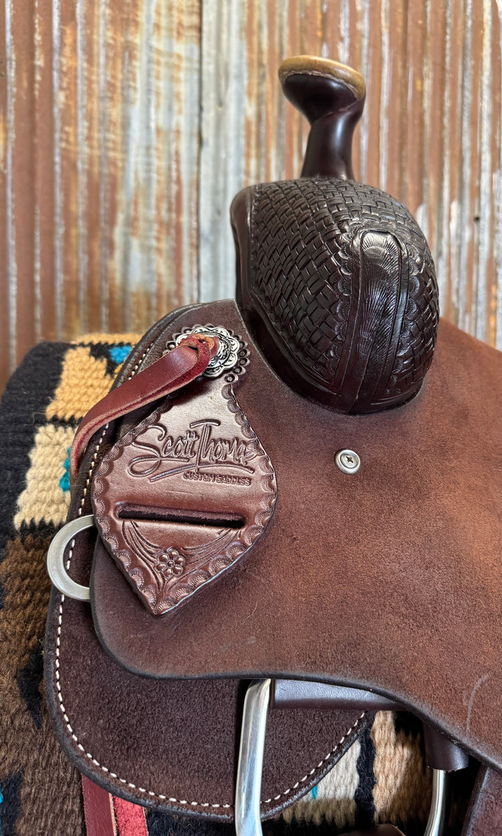 Scott Thomas Custom Heavy Oiled Chocolate Association Rancher