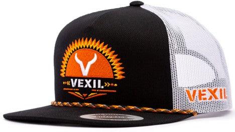Vexil Sunrise Black and White Ball Cap - West 20 Saddle Co.
