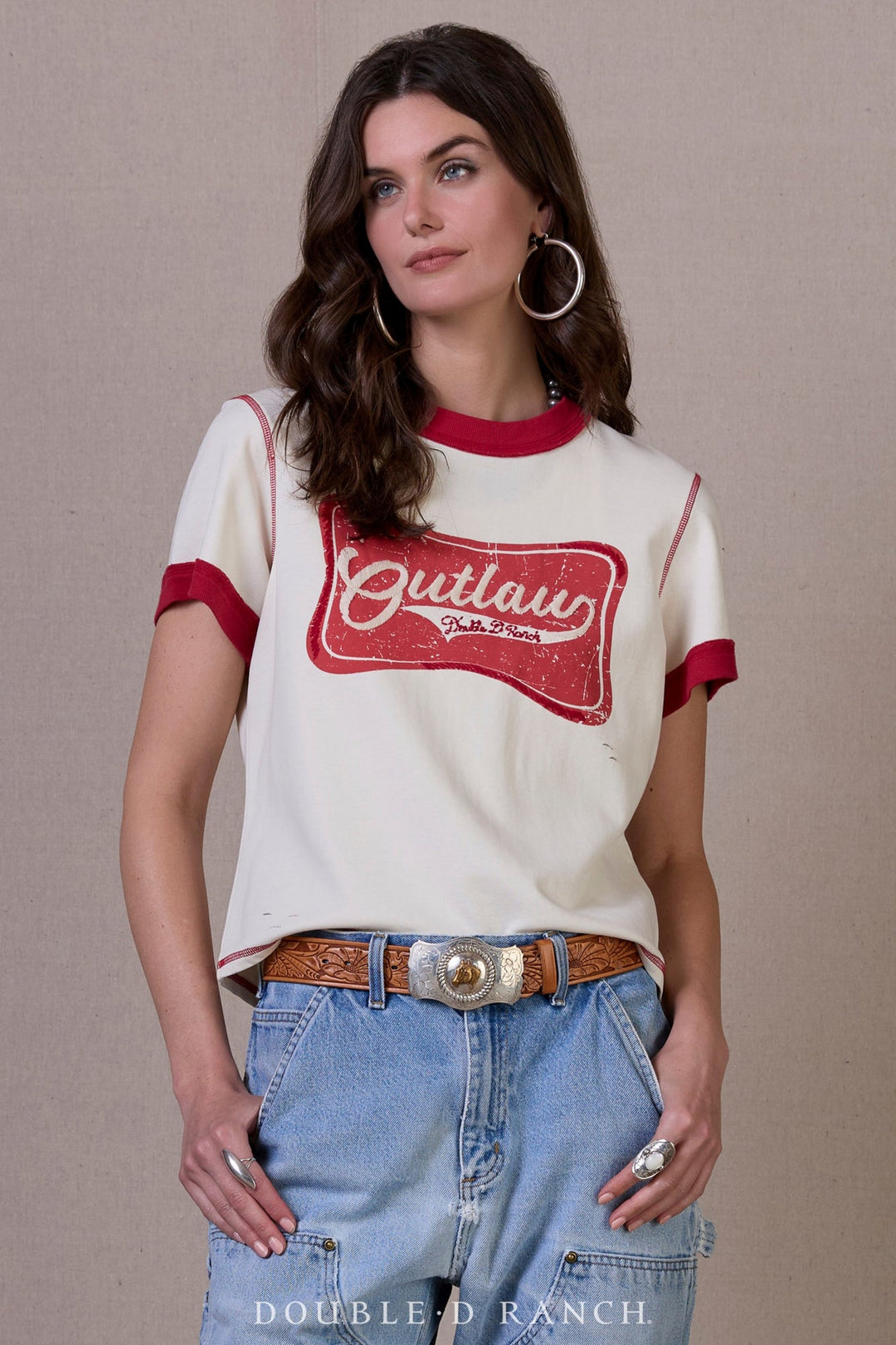 Double D Ranchwear Wanted Cowgirl Top