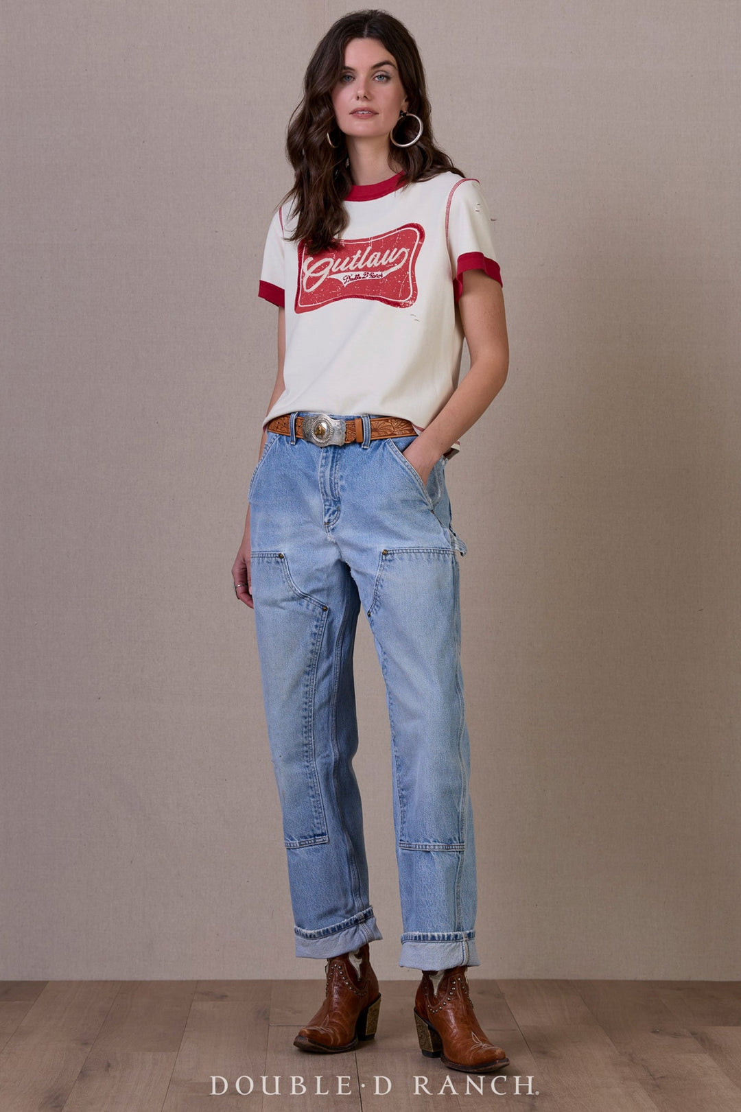 Double D Ranchwear Wanted Cowgirl Top