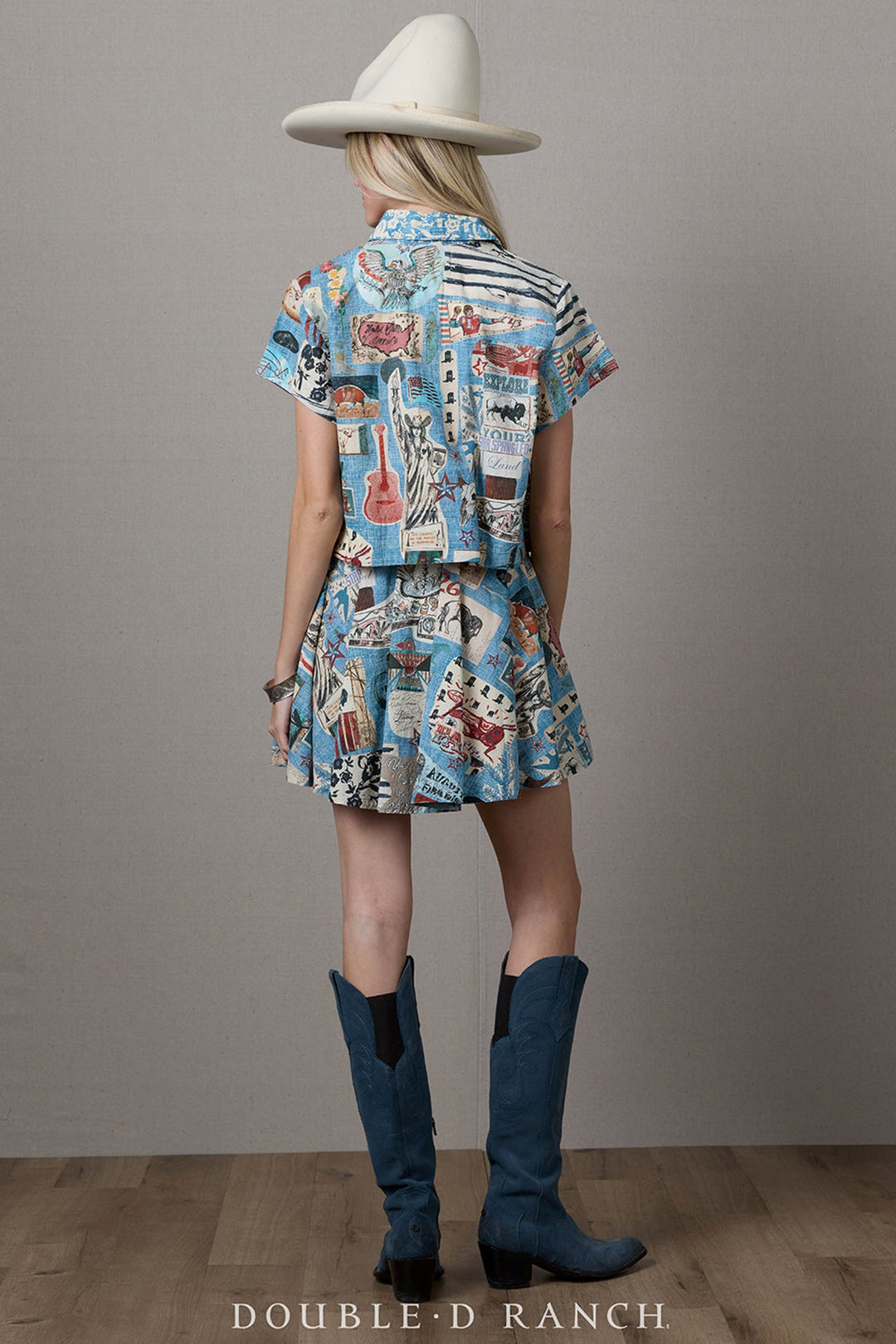 Double D Ranchwear Sea to Shining Sea Top
