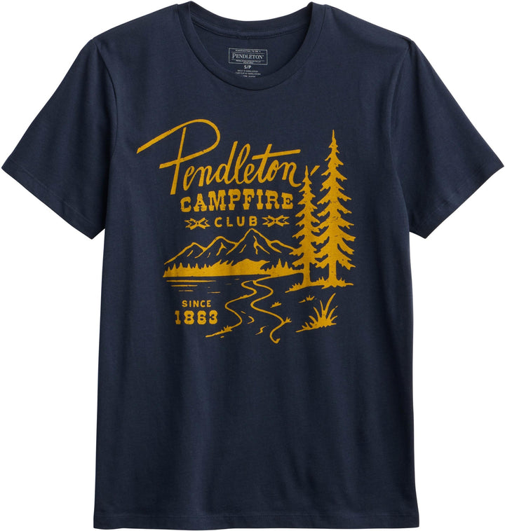 Pendleton Women's Navy Campfire Graphic Tee