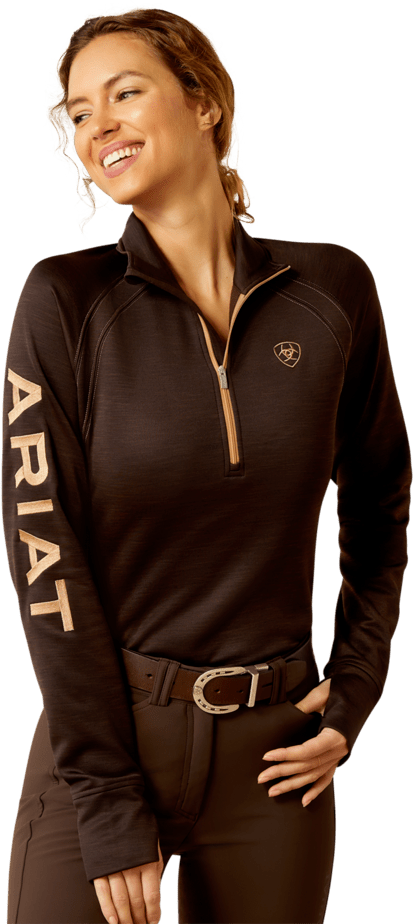 Ariat Women's Mole Tek Team 1/2 Zip Sweatshirt