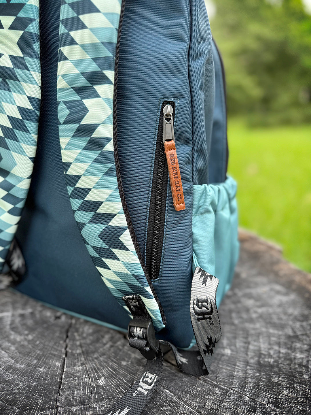 Red Dirt Hat Co Turquoise Aztec Backpack