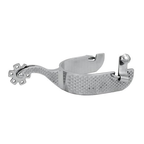 Rasp Embossed Large Cup Spurs