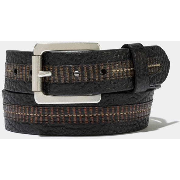 Vintage Bison Loretto Belt-Black