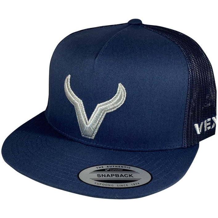 Vexil Silver Icon Navy Hat - West 20 Saddle Co.