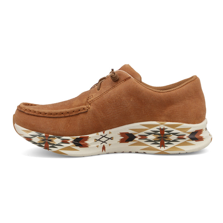 Twisted X Women's Hooey Caramel & Multi Feather X Shoe