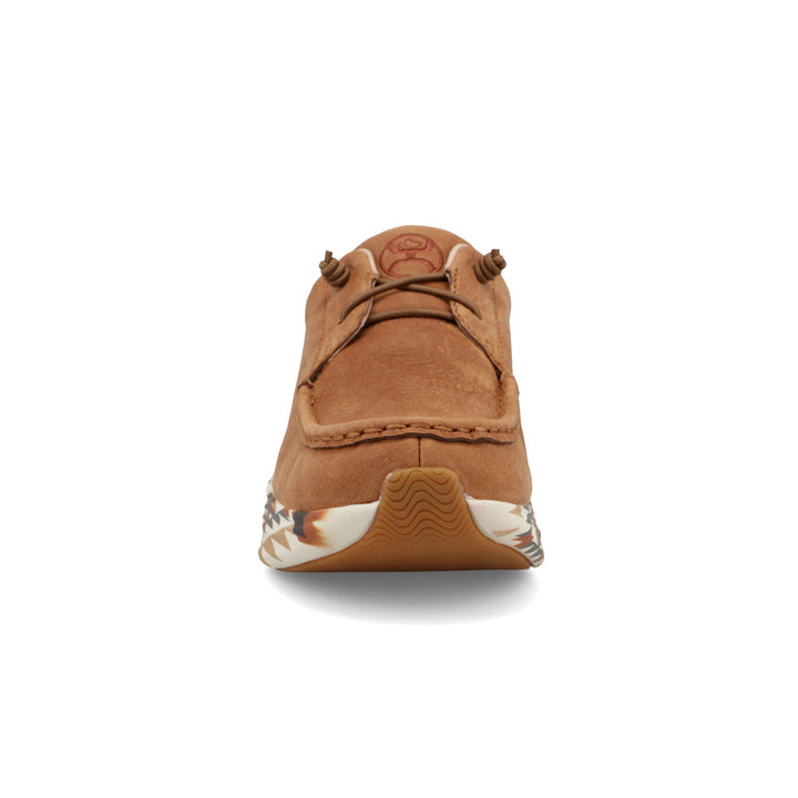 Twisted X Women's Hooey Caramel & Multi Feather X Shoe