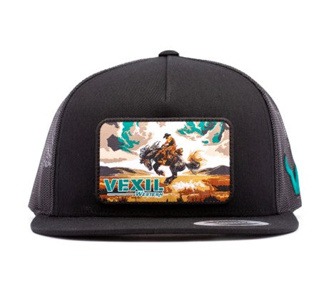 Vexil Get Western Black Ball Cap