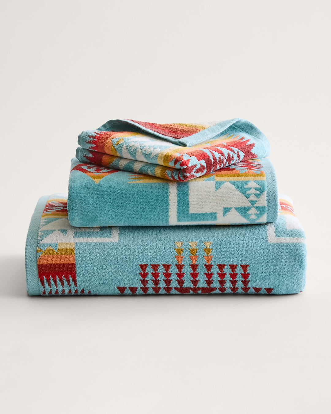 Pendleton Aqua Chief Joseph Towel Collection - West 20 Saddle Co.