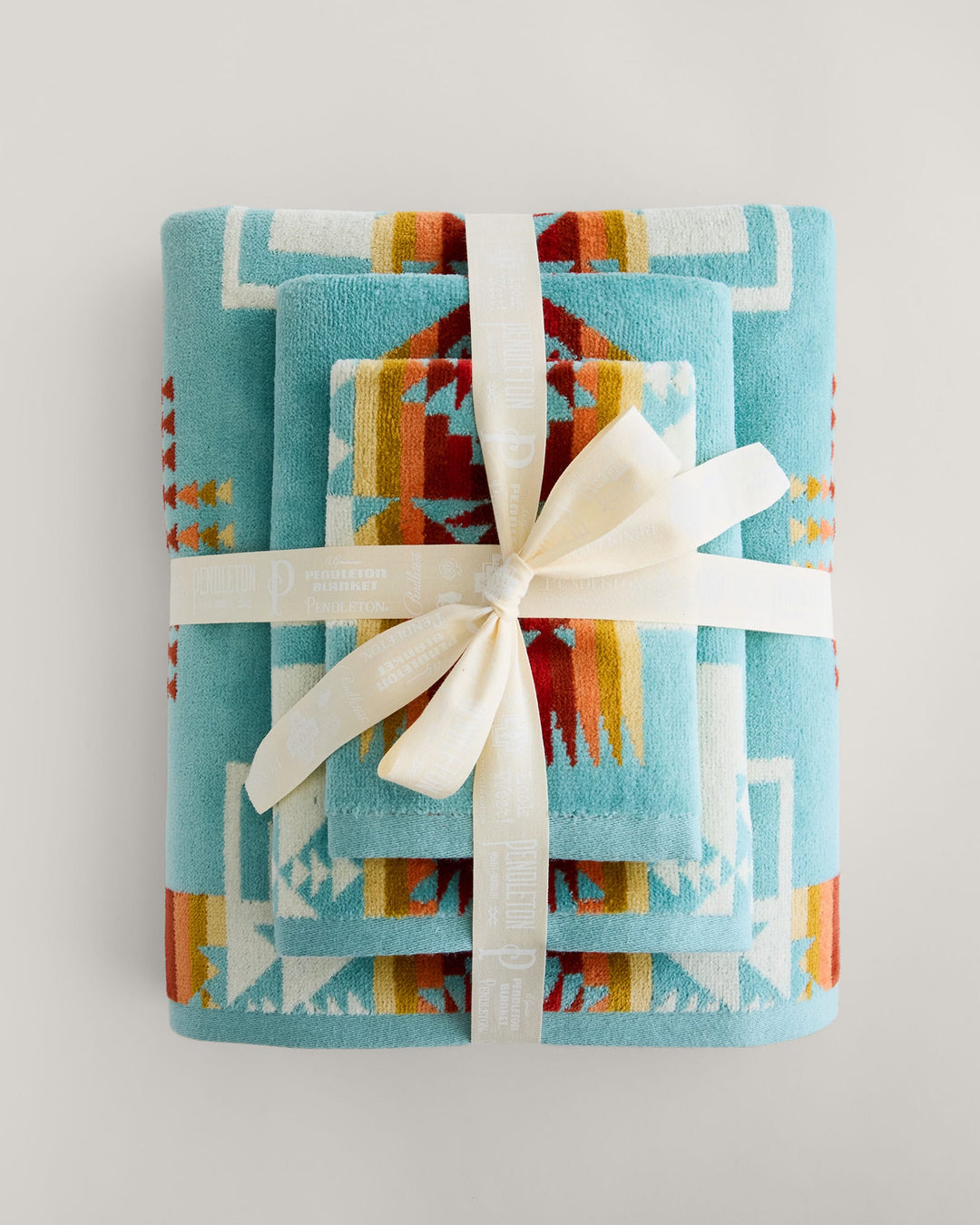 Pendleton Aqua Chief Joseph Towel Collection - West 20 Saddle Co.