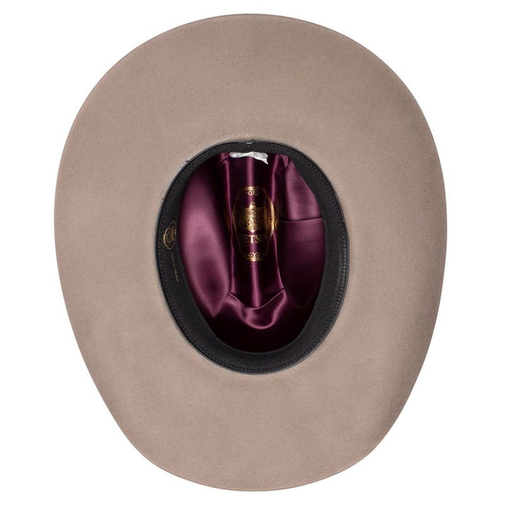 Stetson Phantom Grey Pismo Felt Cowboy Hat