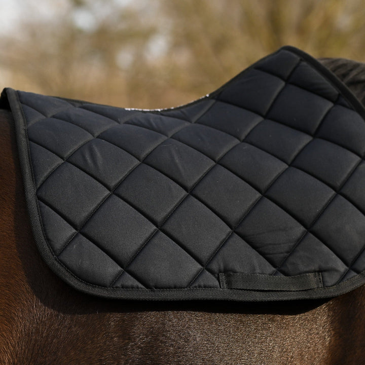 Dreamers & Schemers Black English Saddle Pad