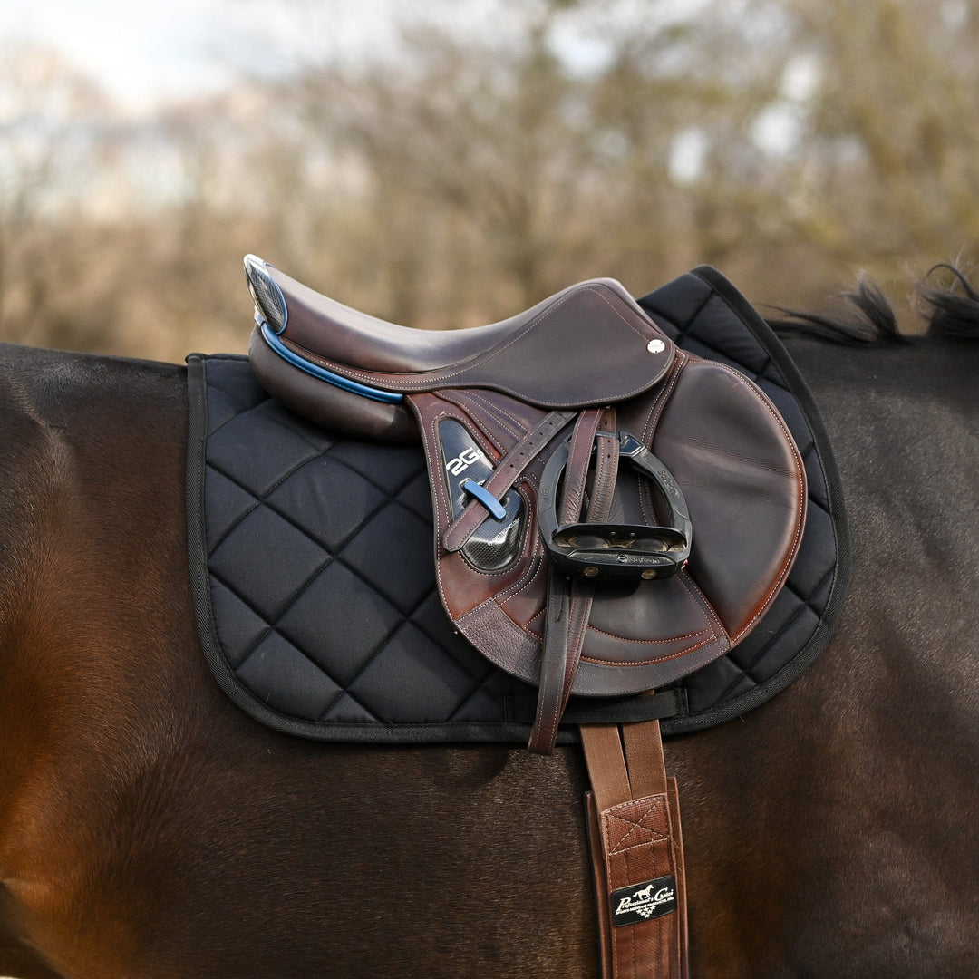 Dreamers & Schemers Black English Saddle Pad