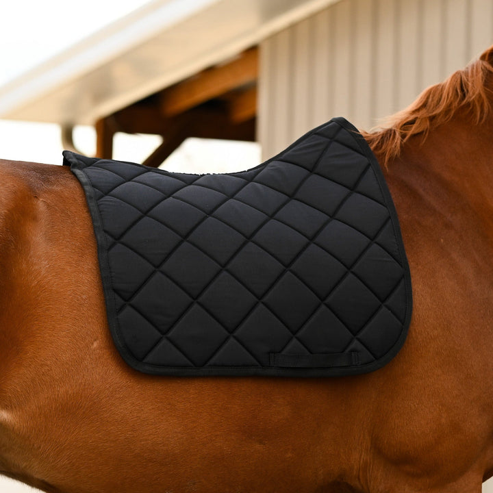 Dreamers & Schemers Black English Saddle Pad
