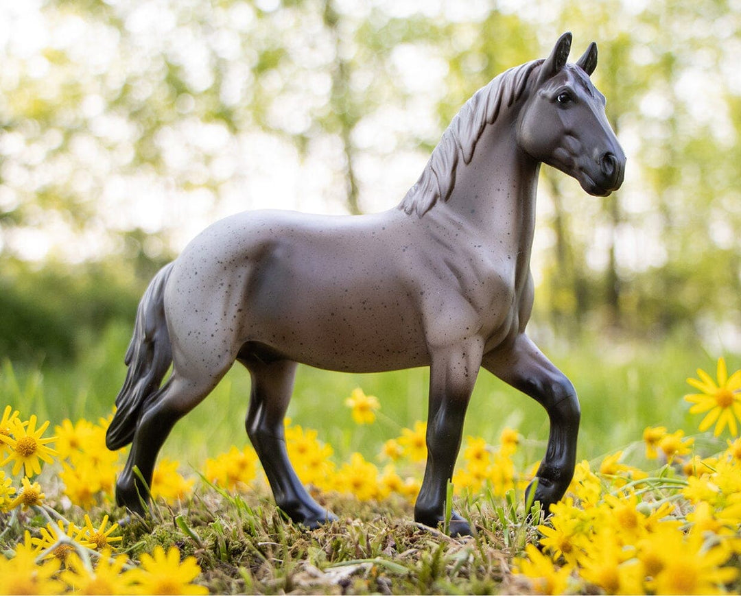 Breyer Horse Blue Roan Brabant