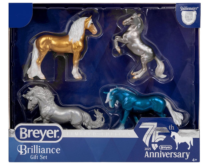 Breyer 75th Anniversary Brilliance Gift Set