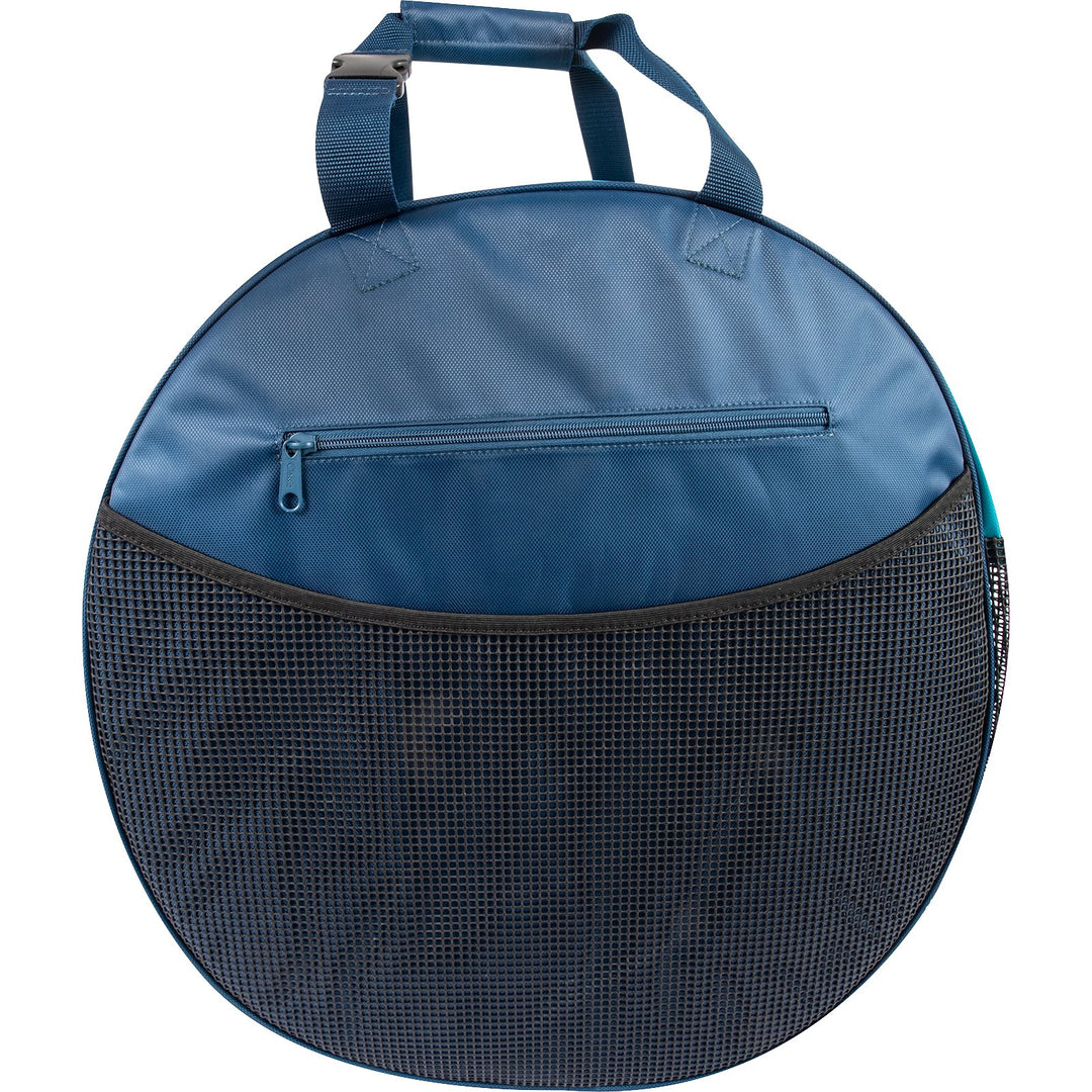 Classic Rope Navy and Aqua Deluxe Rope Bag