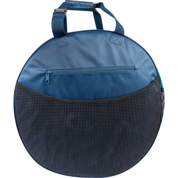 Classic Rope Navy and Aqua Deluxe Rope Bag