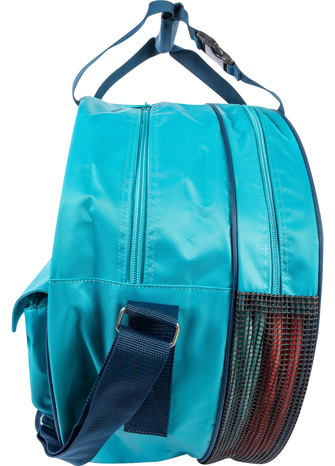 Classic Rope Navy and Aqua Deluxe Rope Bag