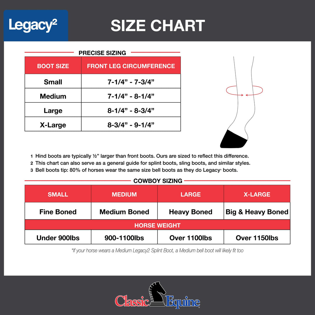 Classic Equine Aqua Flexion Legacy2 Support Boots-Front