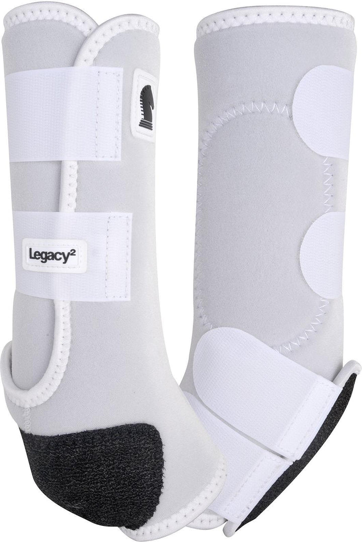 Classic Equine Legacy2 Support Boots-Tall White Rear