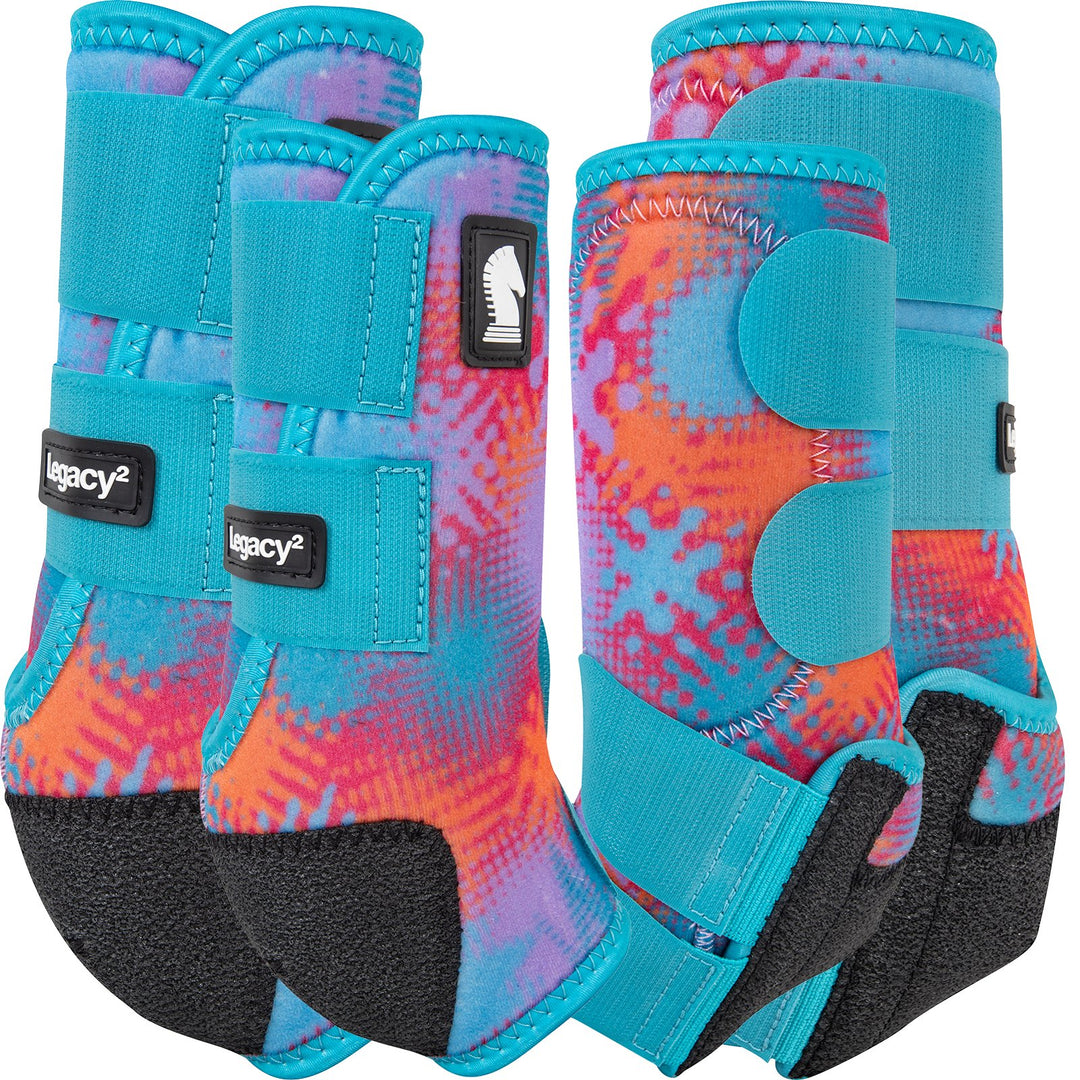 Classic Equine Full Set Legacy2 Support Boots-Beatz