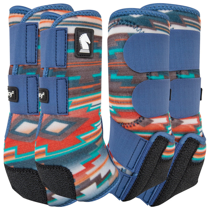Classic Equine Full Set Legacy2 Support Boots-Pueblo