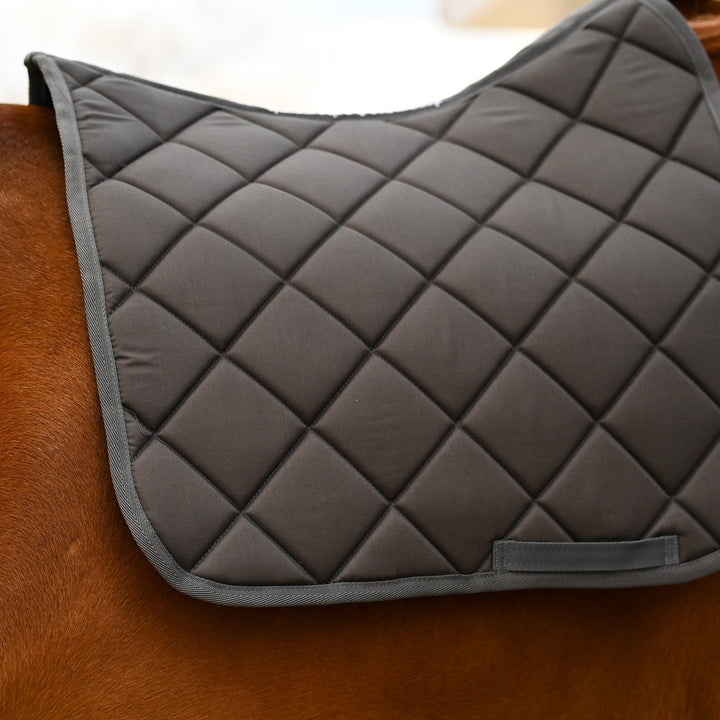 Dreamers & Schemers Dark Gray English Saddle Pad