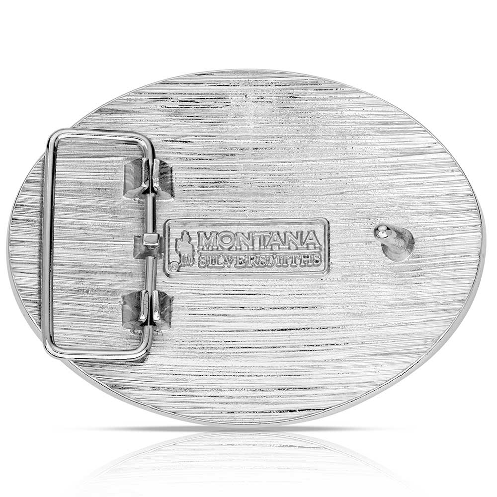 Montana Silversmiths Classic Whiskey Ranch Attitude Buckle