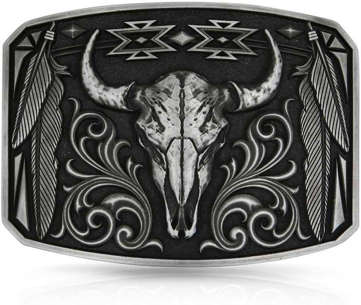 Montana Silversmiths Legend and Pride Belt Buckle